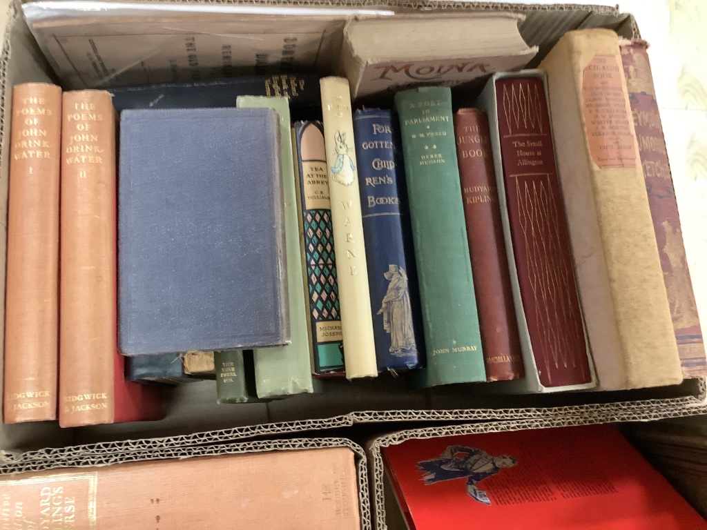 Old cloth - Literary Selection - Older and Newer (approx. 36 books)